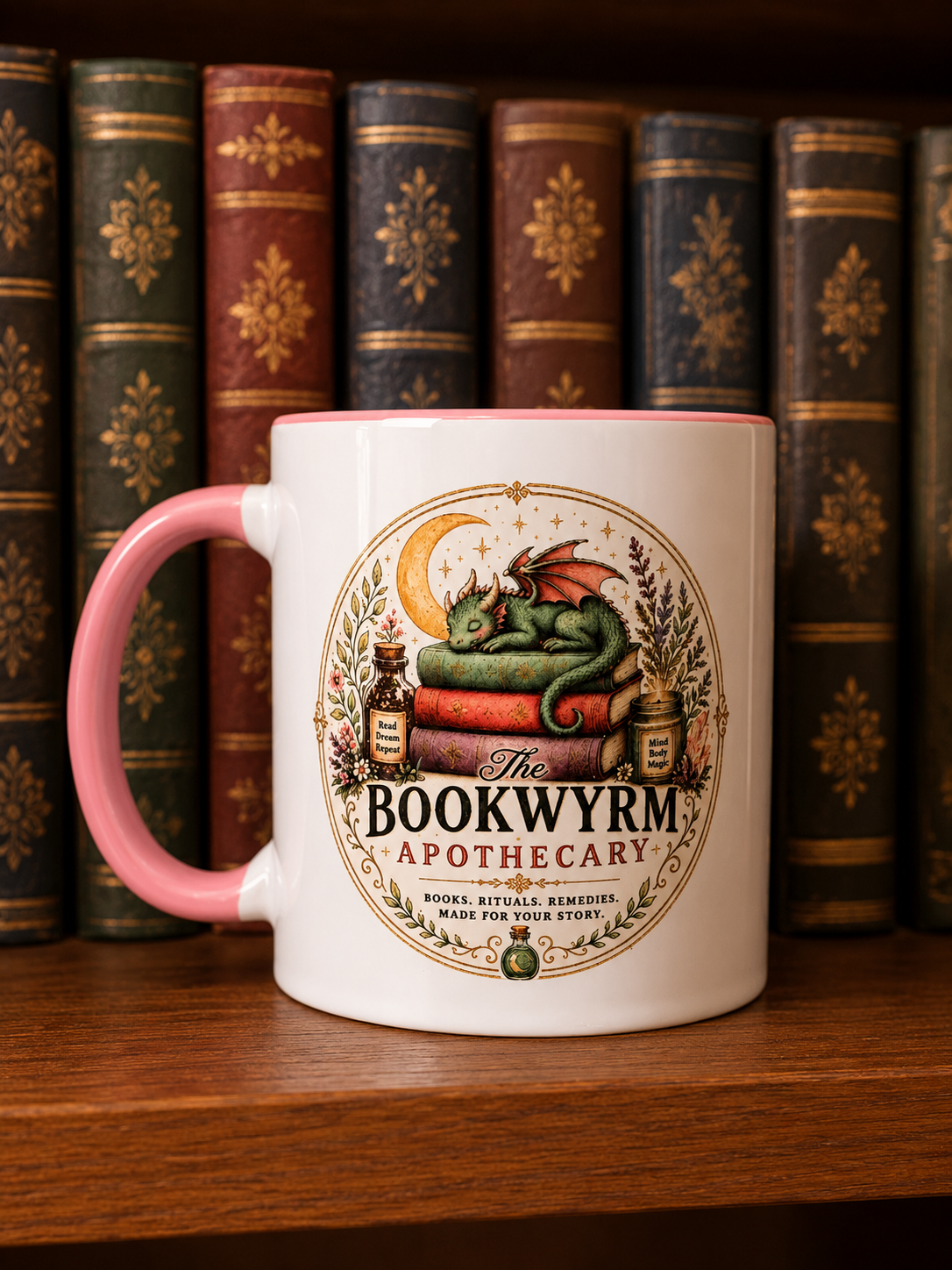 🐉 The Bookwyrm’s Mug